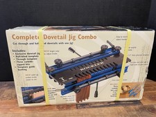 Rockler Dovetail Jig Woodworking Jig w/ Box Manual Router Joinery Tool