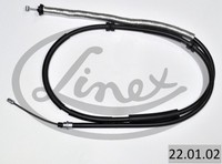 Bremsseil Seilzug Feststellbremse Linex 22.01.02 FüR Lancia Delta 3 844 AXA1A