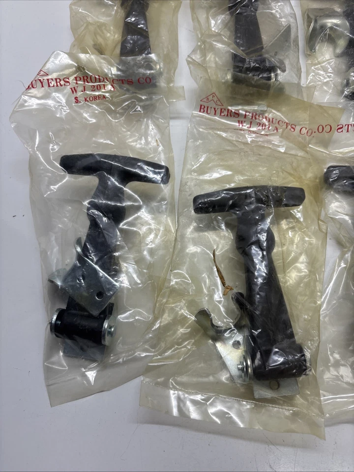 8-Buyers Rubber Hood Latch Bungee Latch Battery Latch W/ Bracket And Pin WJ201A - Image 4 of 4