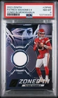 2023 PANINI ZENITH ZONED IN MEMORABILIA #ZIPMS PATRICK MAHOMES II PSA 8