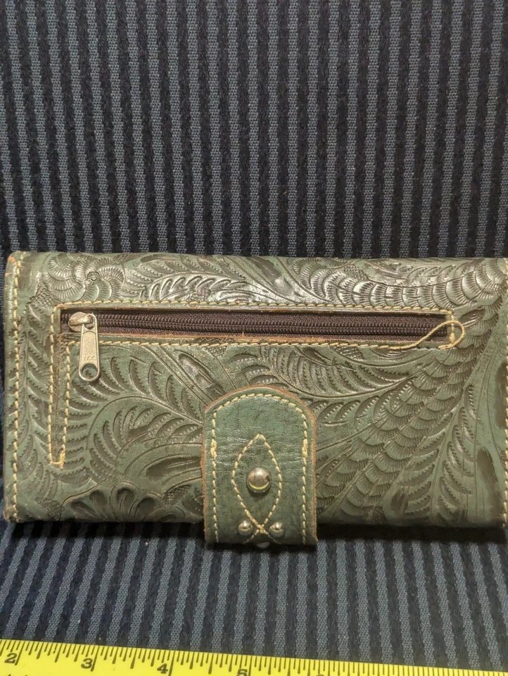 Бумажник из натуральной кожи с дизайном American West - Изображение 4 из 4