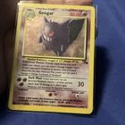 Pokémon Gengar 5/62 Fossil Holo Rare Stage 2 80 HP Card Wizards of the Coast
