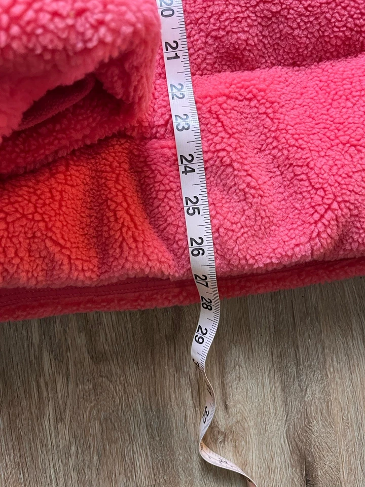 Nike шерпа пуховик куртка розовый DM9260-622 Therma подходит вниз заполнения женщин Sz 2 X - Изображение 2 из 4