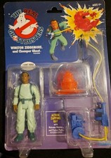 The Real Ghostbusters Winston Zeddemore Chomper Ghost Kenner Classics COMPLETE