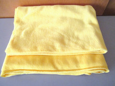 New Bright Yellow Fleece Fabric 2 Yds. x 62" Wide