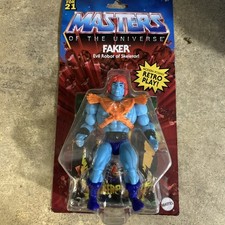 Masters of the Universe Origins Faker 5.5in Action Figure &  clamshell protector