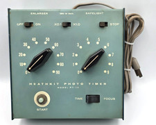 Vintage Heathkit PT-15 Photo Timer Englarger for Darkroom