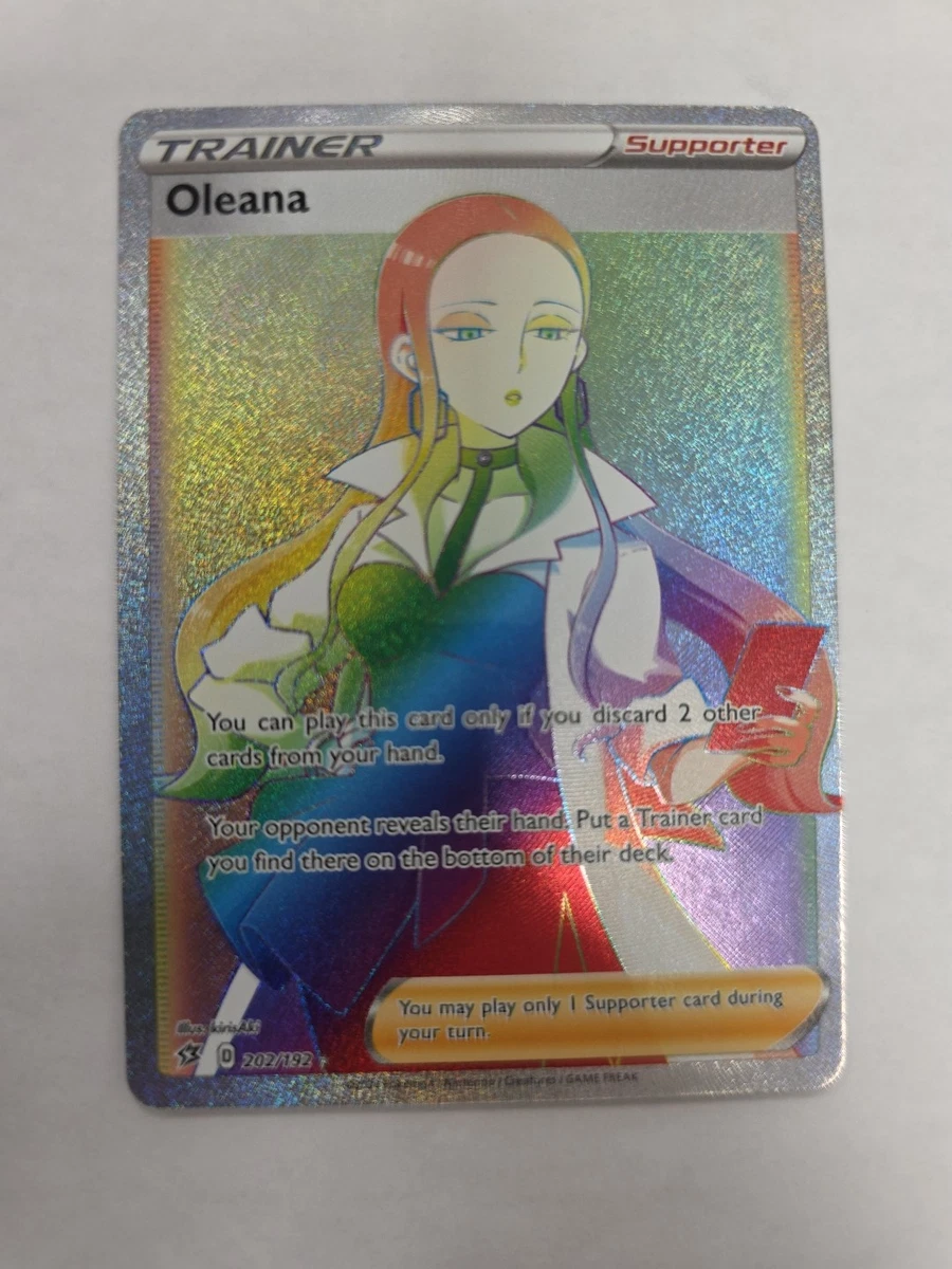 oleana pokemon card value Oleana 202/192 Swsh02: Rebel Clash for sale