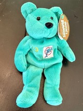 Dan Marino 13 Salvino's Bammers Plush Bear NFL Miami Dolphins 1999