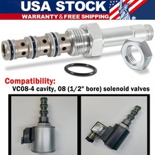 SV08-40-0-N-00 Spool Valve, 4-Way, 3 GPM for VC08-4 Cavity , 08 (1/2”Hole)