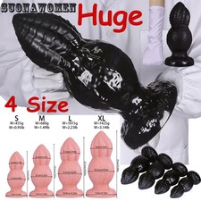 2 Beads Anal Plug 7-10cm Huge Butt Plug Dildo Masturbation Anal Dilator Sex Toys