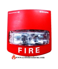 Simplex 49VO-WRFO Wall Red Fire Alarm Strobe