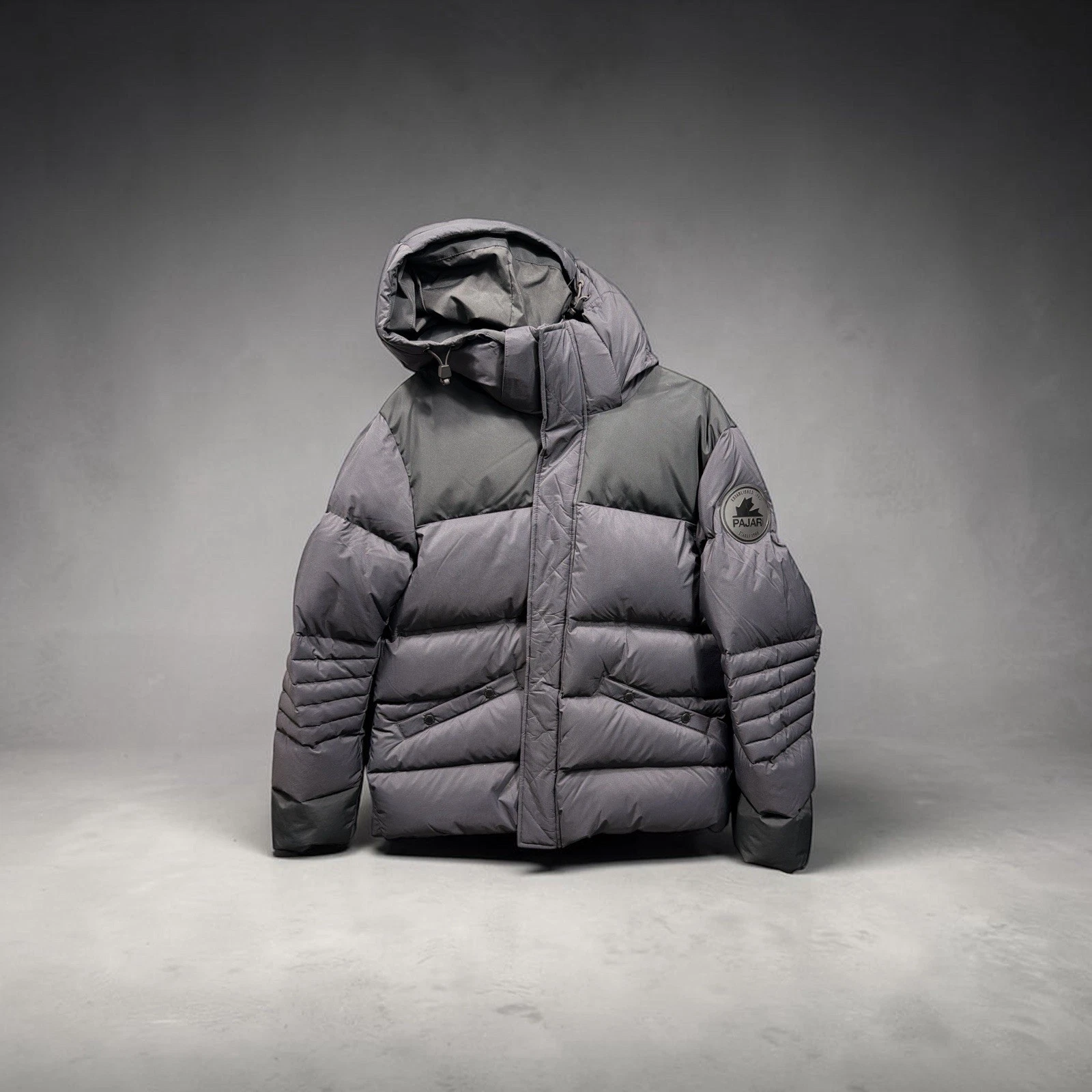 Pajar Canada Men's Titan Mixed Media Puffer Black Large $585