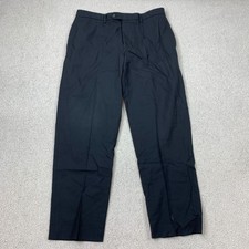 Lauren Ralph Lauren Total Comfort Straight Dress Pants Men's 34x30 Black