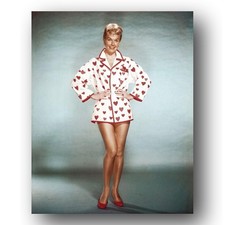 Doris Day on Set of The Pajama Game Vintage Photo 1950s 8x10 Photo Doris Day on Set of The Pajama Game Vintage Photo 1950s 8x10 Photo