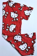 Hello Kitty Pajama Night Gown Sleep Tee Adult Teen Size Small