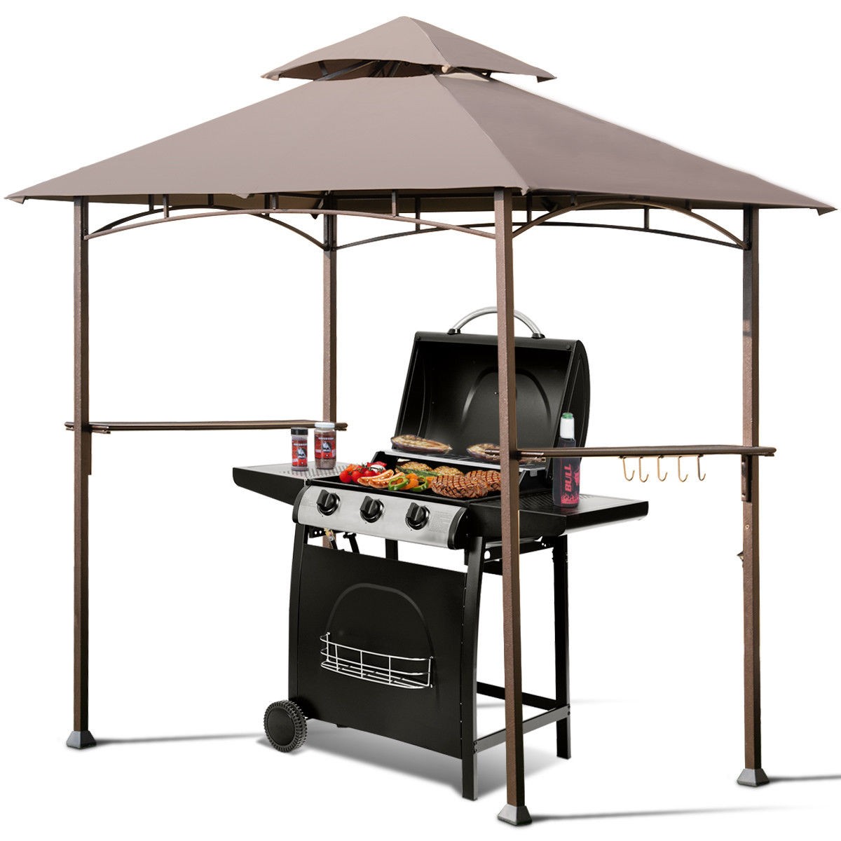 Tent Patio Bbq Shelter W/air Vent