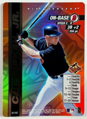 2000 MLB Showdown 1st Edition Foil Cal RIpken Jr. #061 Baltimore Orioles HOF