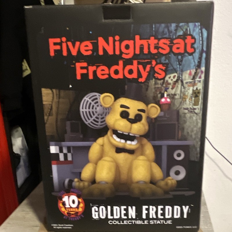 Funko Five Nights at Freddy’s Golden Freddy Collectible Statue (MPN 68837) 