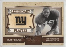 2007 Donruss Classics Legendary Players 269/1000 Rosey Brown #LP-25 HOF 1md