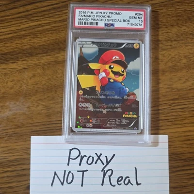 first pokemon movie pikachu card Condition A] [Unopened Promotional Card] Mario Pikachu 294/XY-P and 1 –  晴れる屋2 main image 0