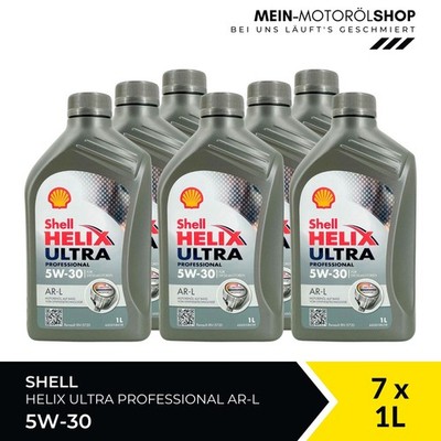 Shell Helix Ultra Professional AR-L 5W-30 RN MB 226.51 7x1 Liter = 7 Liter