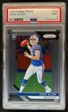 2018 Prizm Josh Allen RC Rookie #205 Bills PSA 9