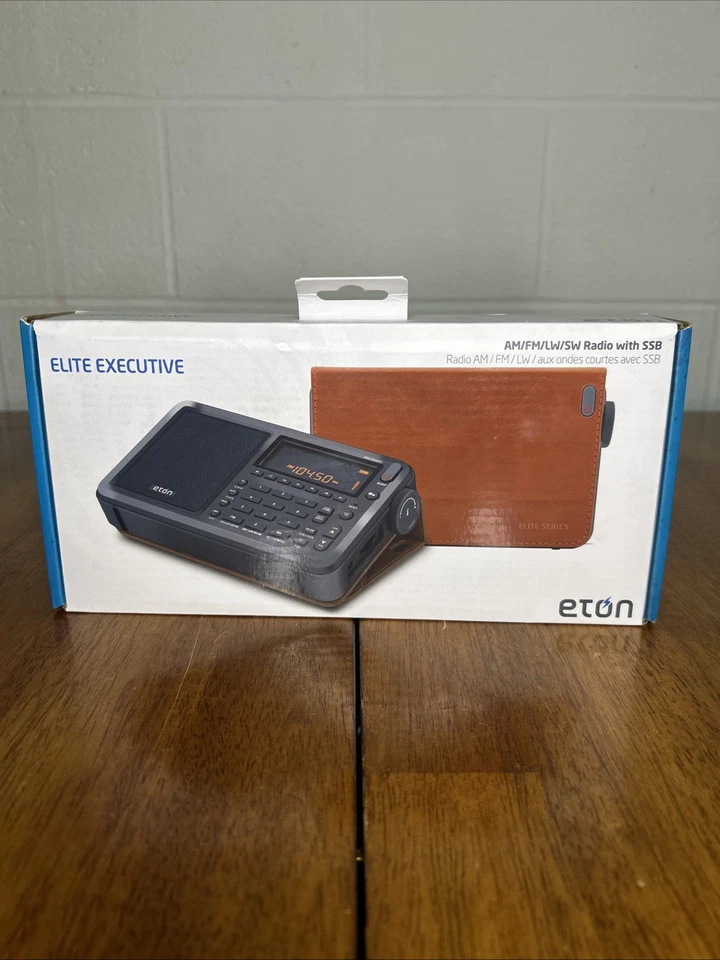 Eton Elite Executive AM/FM/LW/SW/SSB Funkgerät mit Koffer