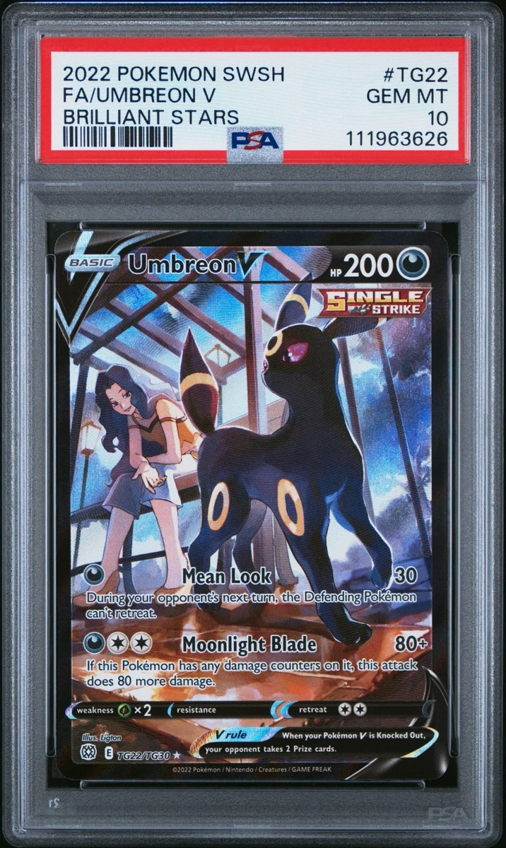 Umbreon Pokémon TCG Professional Sports Authenticator (PSA