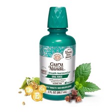 GuruNanda Fresh Breath Mouthwash ADA-Accepted Alcohol-Free 3oz