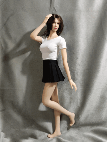 1/6 Maßstab Damen Sodier Kleidung 1:6 T-Shirt Modell für 12 Zoll PH Tbl Figur - Bild 5 von 9