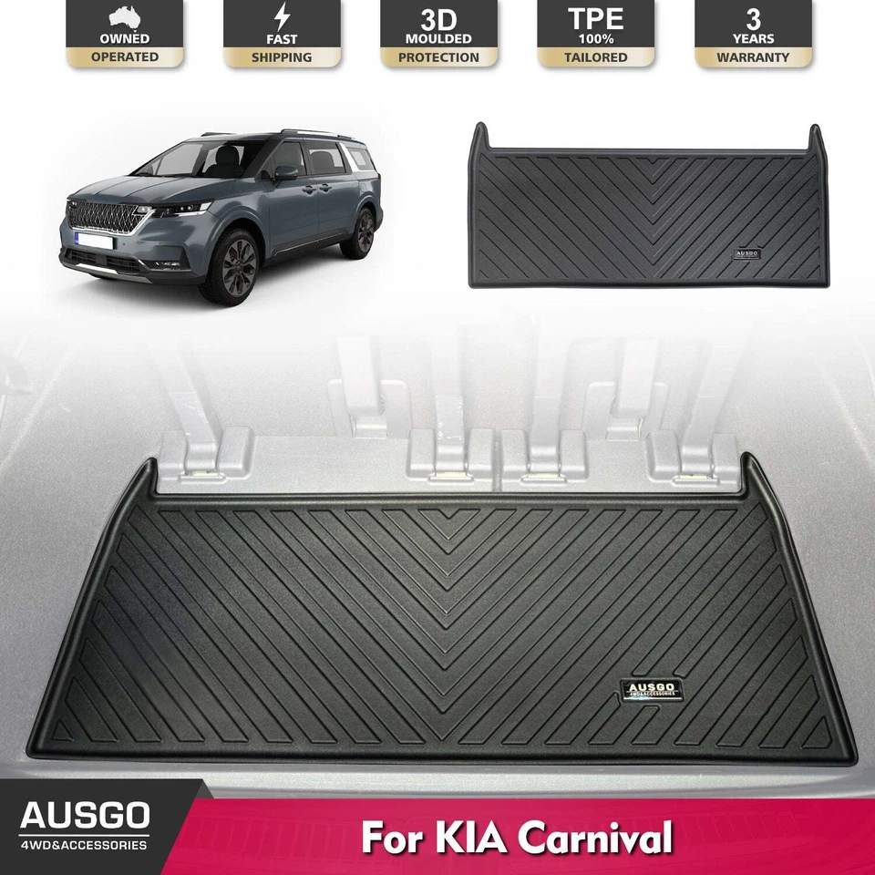 AUSGO Boot Liner for KIA Carnival 2014-2025 Cargo Trunk Mat