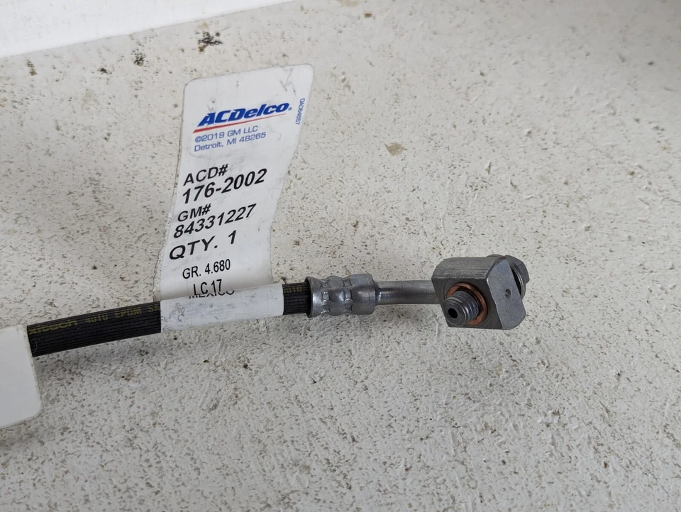 Novo conjunto de mangueira flexível de freio hidráulico dianteiro fabricante de equipamento original 2007-20 Cadillac Chevrolet GMC - Imagem 3 de 3