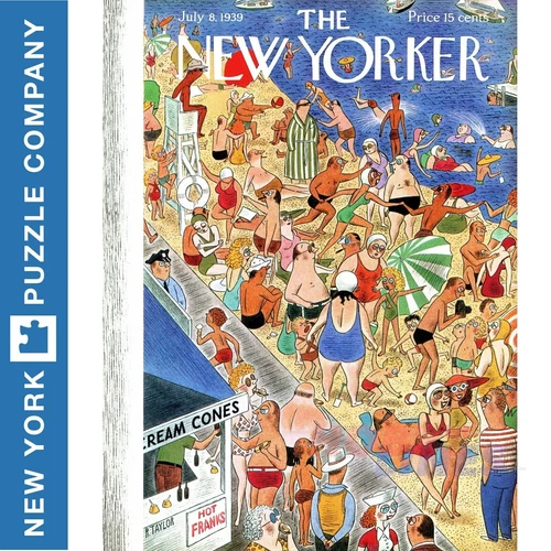 BEACHGOING The New Yorker 8 July 1939 Richard Taylor 1000pc Jigsaw Puzzle NY162