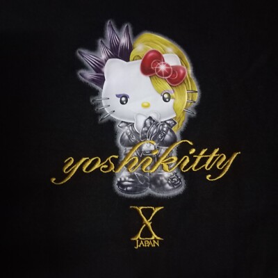 X Japan Yoshiki X Hello Kitty Yoshikitty Jrock Metal Band Long  