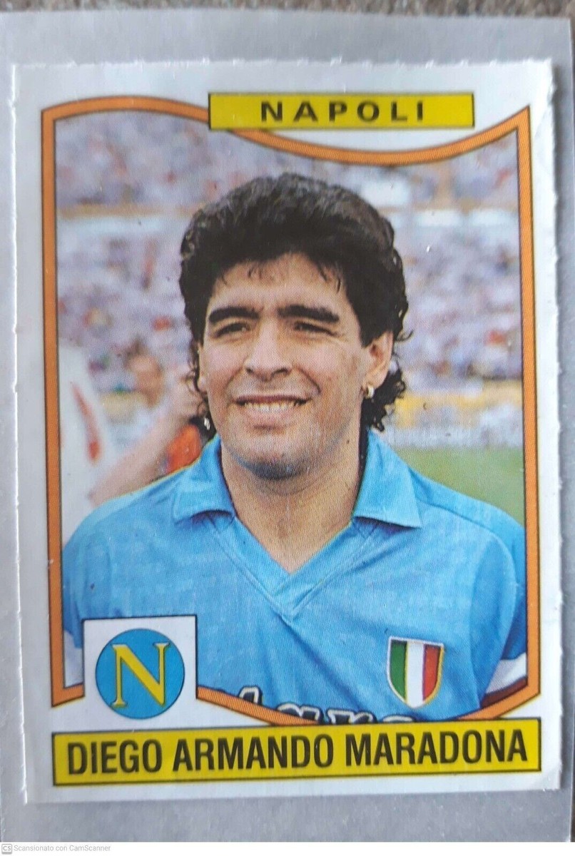 Figurine Panini Maradona N°203 – Saison 1984/85 – Originale Récupérée – Italie
