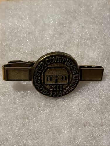 VTG Gloucester County VA Courthouse Tie Clip Bar