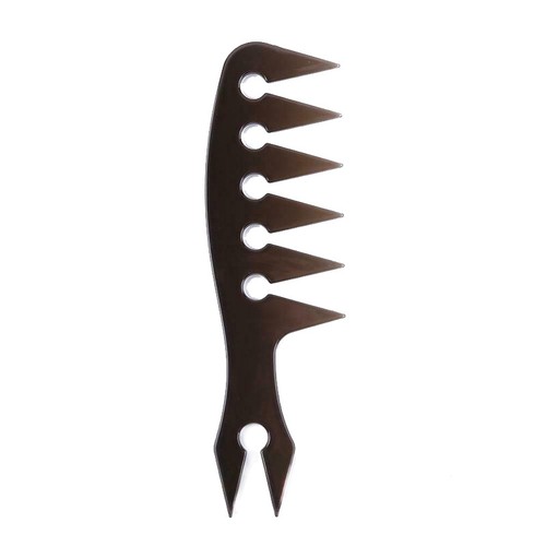 ABS Men Oil Hair Texture Comb Wide Tooth Teeth Texturizing Home Styling Salon - Picture 5 of 6
