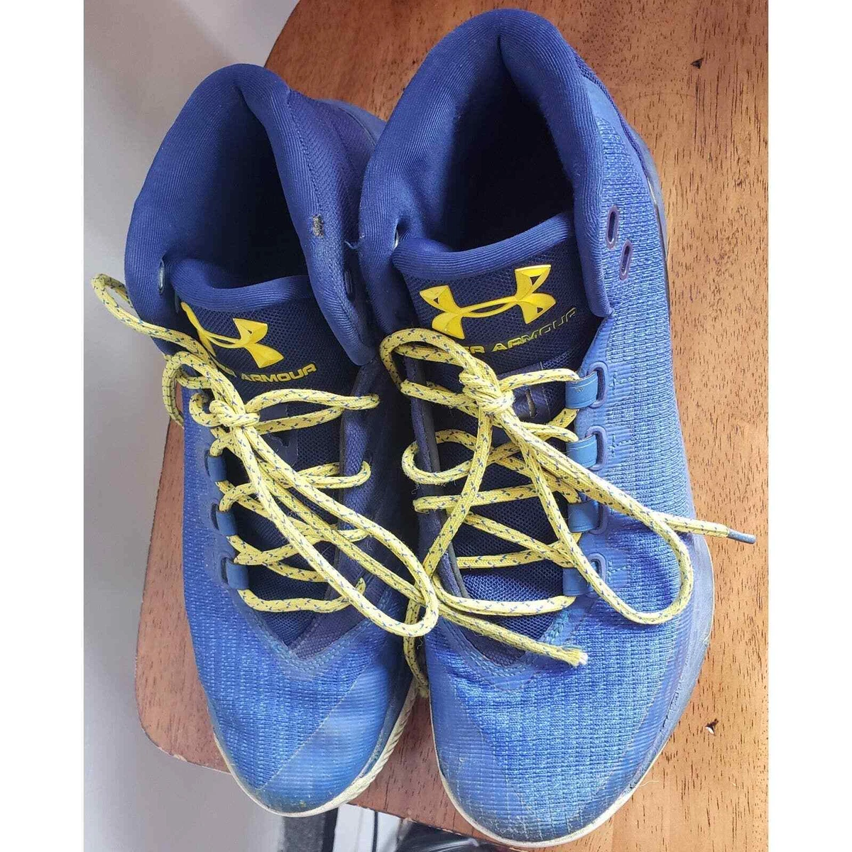 Under armour curry sales 3 mens yellow