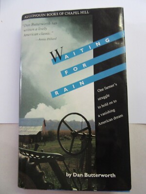 WAITING FOR RAIN by Dan Butterworth 1992 First Printing HC DJ
