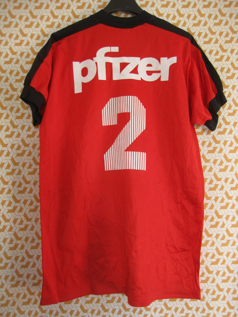 MAILLOT STADE RENNAIS années 80 RENNES PUMA vintage PFIZER shirt jersey L/S L EUR 176,00 - FR