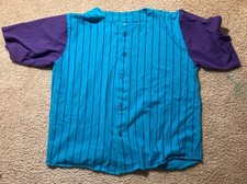 Vintage Baseball Jersey Charlotte Hornets Colors No Size Info
