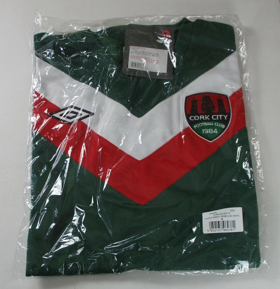 Camiseta Cork City Home 2012/13 Umbro Irlanda M Shirt Jersey - Imagen 3 de 3