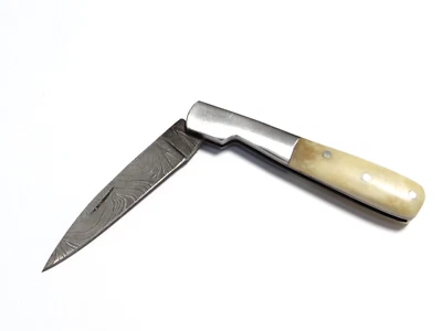 Mauser Damast Taschenmesser Klappmesser Vintage Knife 9,5 cm Very Rare! - Bild 1 von 4