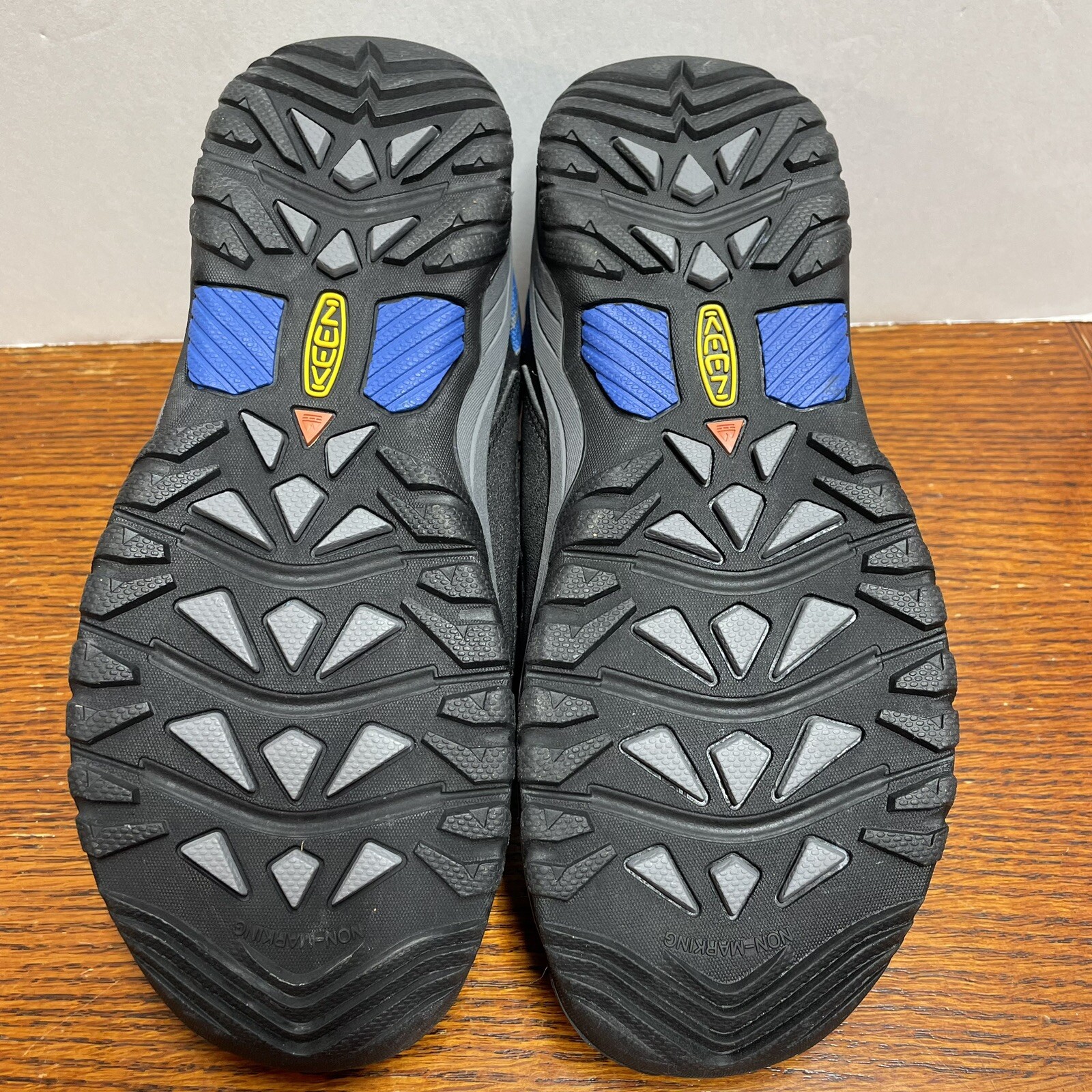 KEEN Explore Scarpe Impermeabili da Escursionismo Grigio Blu Gioventù 4 Donna 6