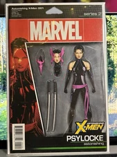 ASTONISHING X-MEN #1 NM (2017) JTC ACTION FIGURE VARIANT COVER/ WE COMBINE SHIP