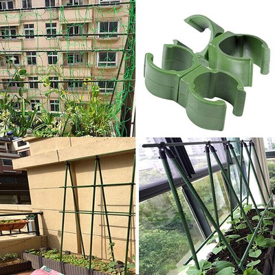 Garten-Rankgitter & Kreuz-Clips – 20 Mm Tomatenstützen Für Stabiles Klettergemüse