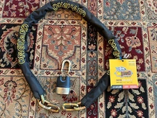 Onguard Beast 5018 Chain Lock with Pad Lock 6'