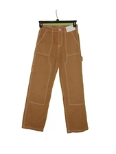 Arizona Jean Company Brown Carpenter Jeans 1 Jr Women New