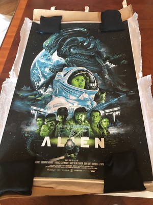 Alien Variant Mondo Style Movie Poster Vance Kelly Artists Proof